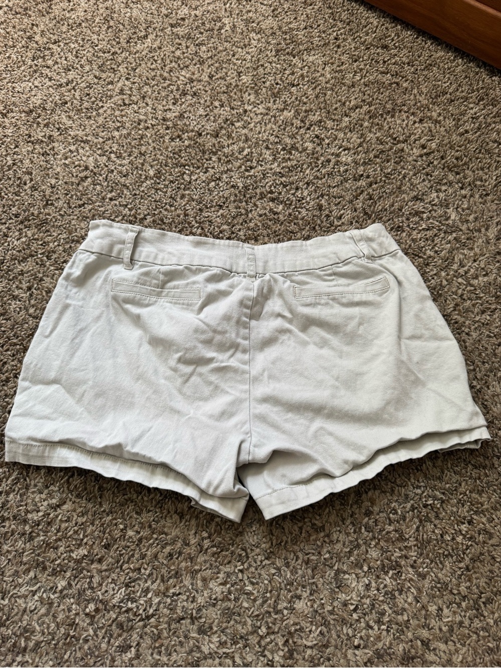 Hannah High-Waist khaki Women's Shorts - Picture 2 of 3